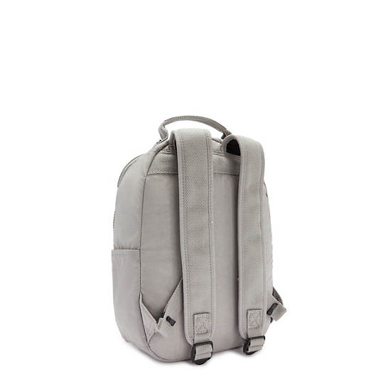 Kipling Seoul Small Classic Tablet Backpacks Grey Gris | AU 1860PJ